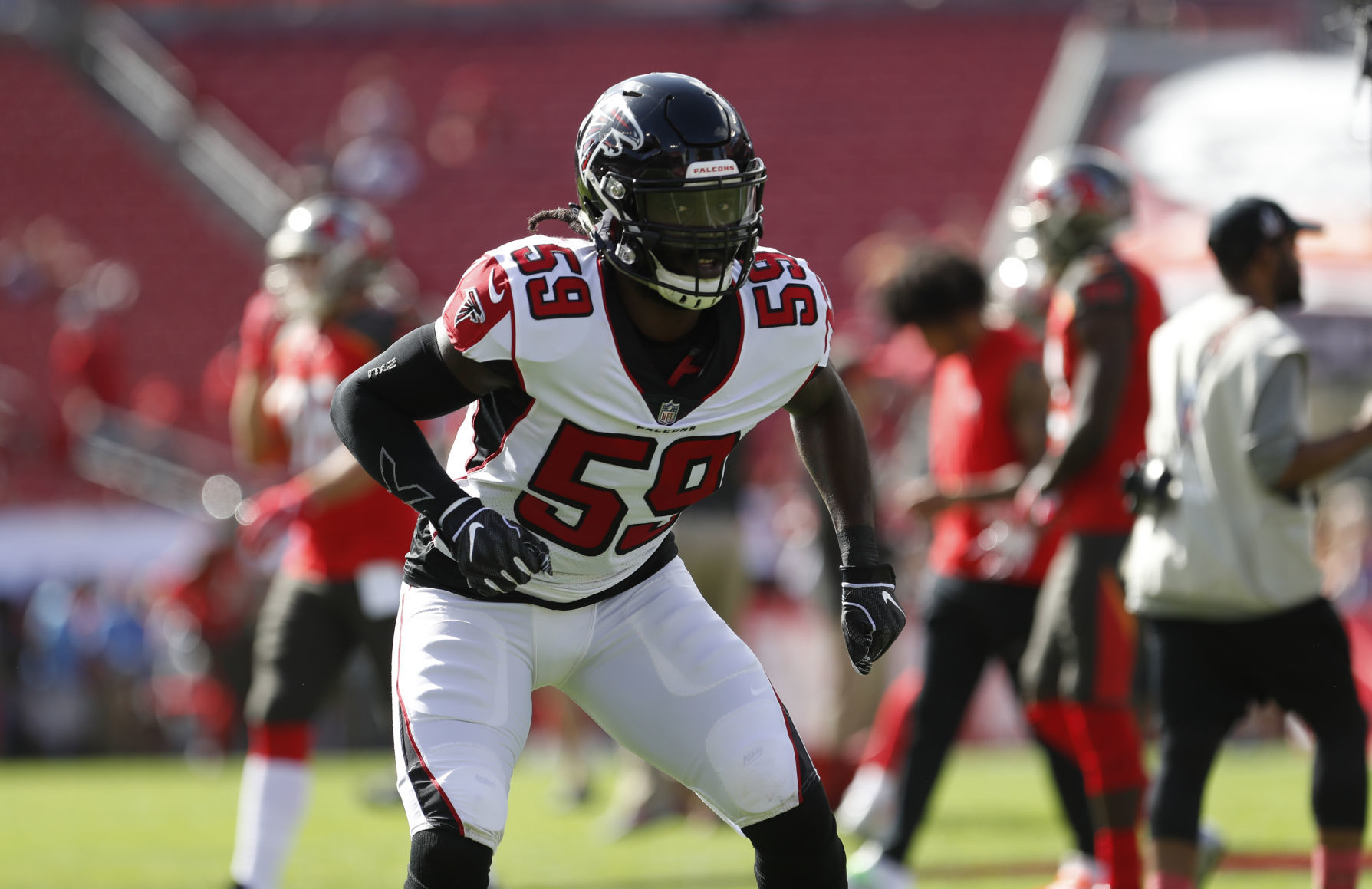 Free agent: De'Vondre Campbell to Arizona Cardinals (from Atlanta)